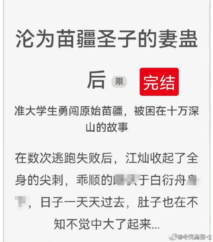 沦为苗疆圣子的妻蛊后全集txt下载_沦为苗疆圣子的妻蛊后免费在线阅读_狐狸雨小说完结版资源百度云