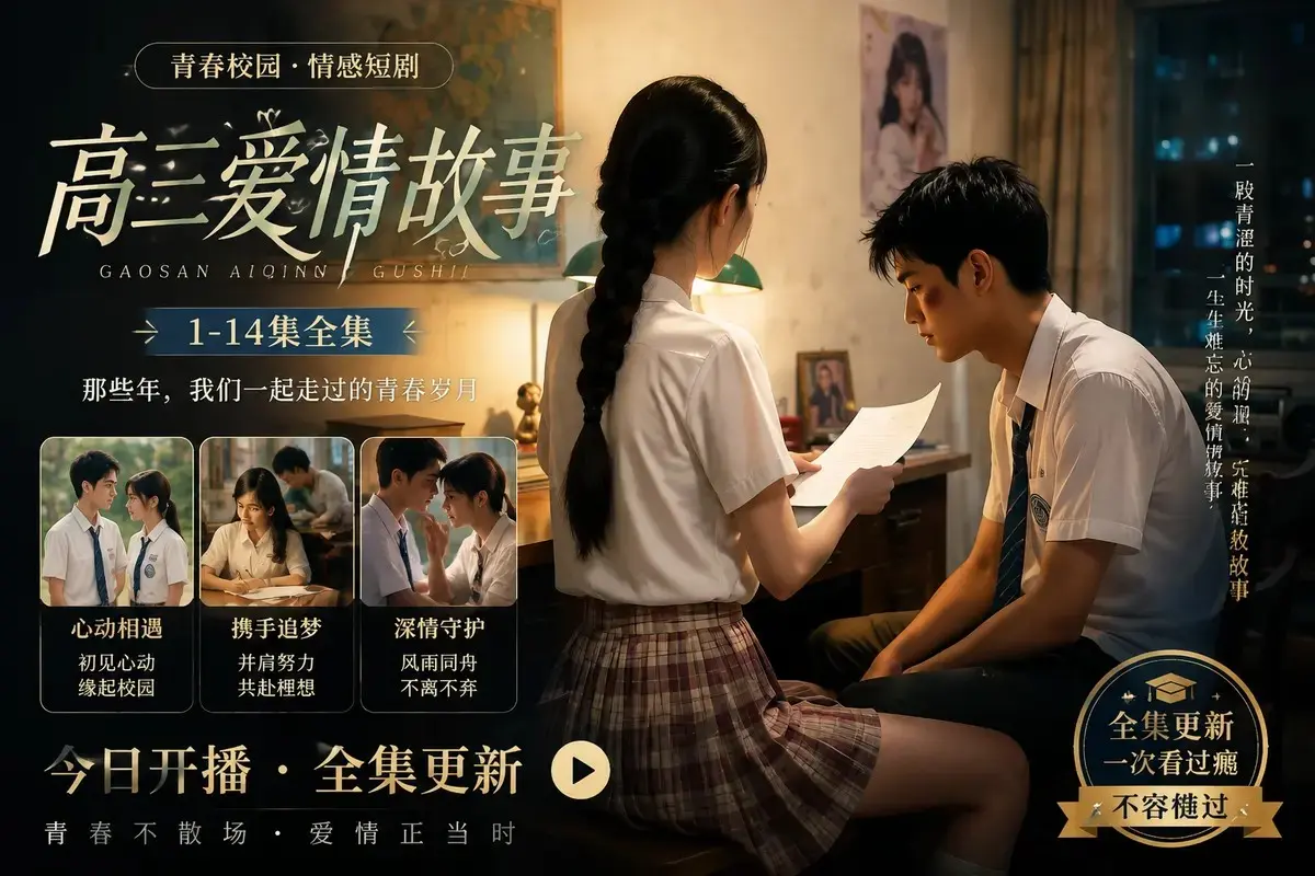 《高三爱情故事》蓝光修复中字版高清全集在线观看 - 黄果魔改AI短剧系列 - 百度阿里云盘直链 - 免费观看无卡顿